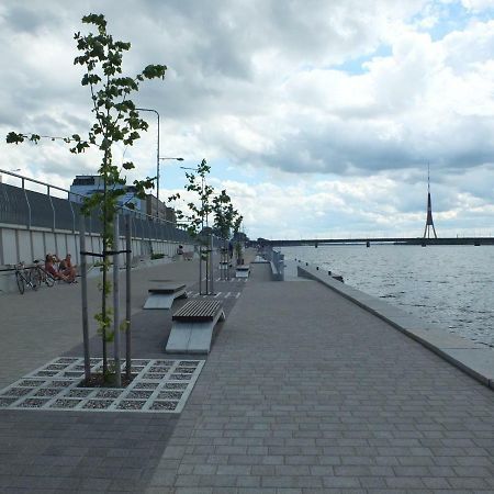 Riverside Promenade Apartment Riga Dış mekan fotoğraf