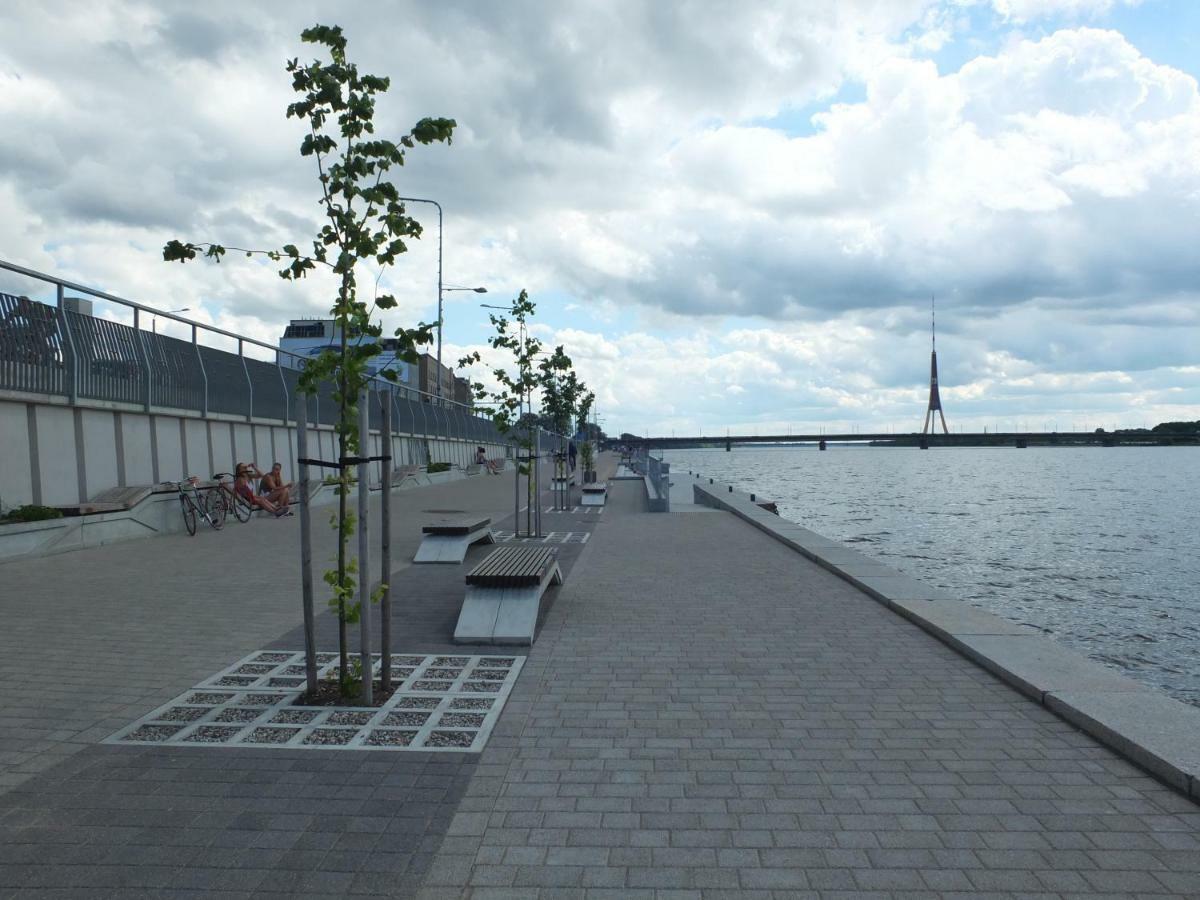 Riverside Promenade Apartment Riga Dış mekan fotoğraf
